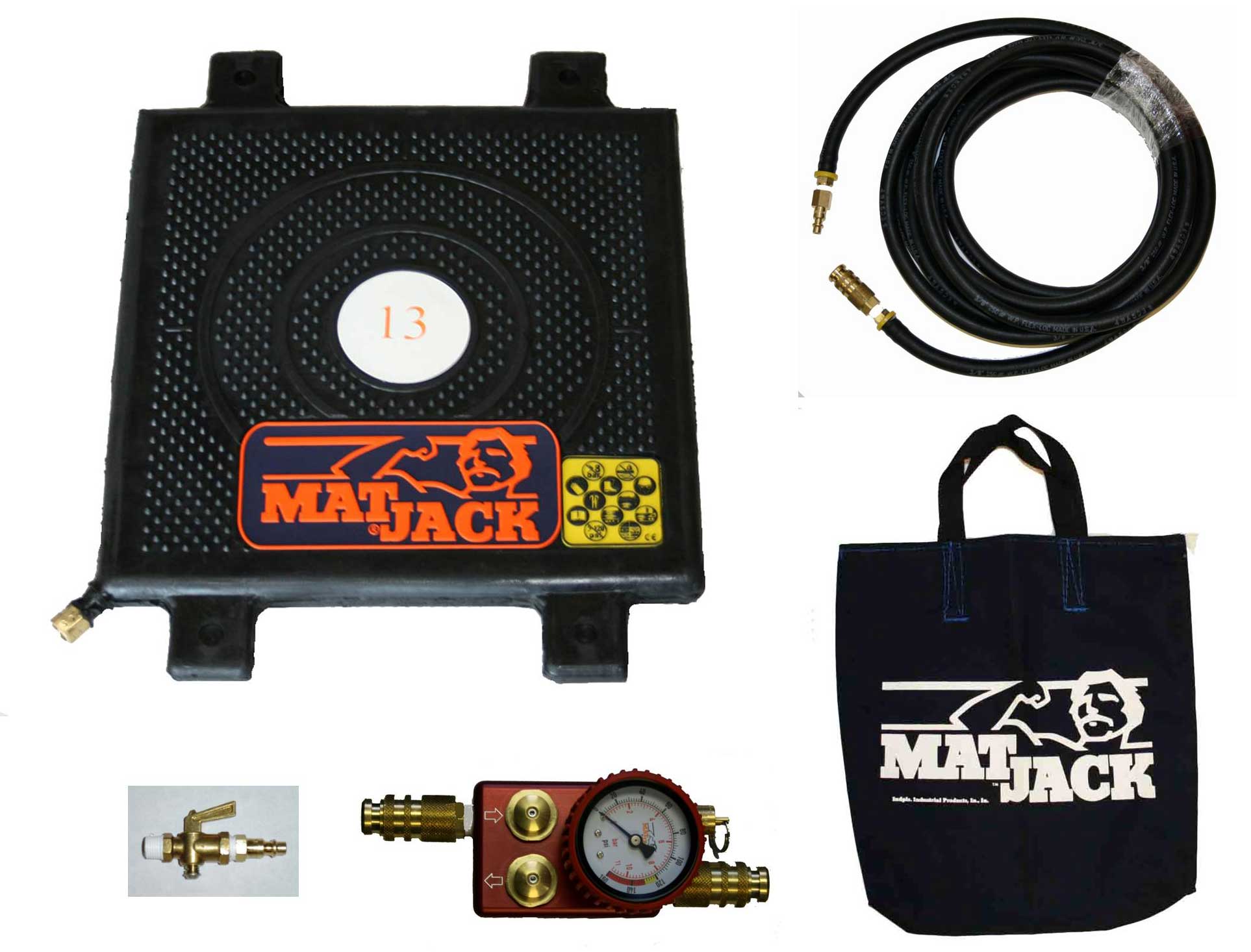 13 Ton Steel or Aramid Matjack High Pressure Air Lifting Bag On Matjack