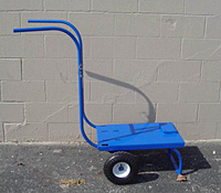 Cart With Rubber Tires